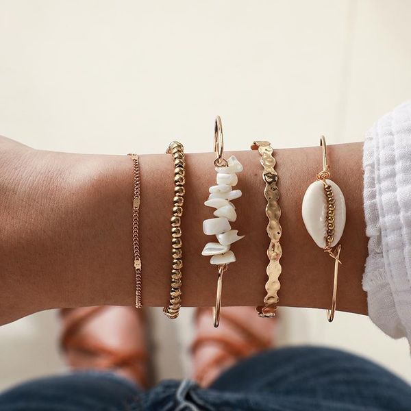 fashion party women jewelry gift charm shell pendant bracelet crystal gem multilayer adjustable open set tennis, Golden;silver
fashion party women jewelry gift charm shell pendant bracelet crystal gem multilayer adjustable open set tennis, Golden;silver