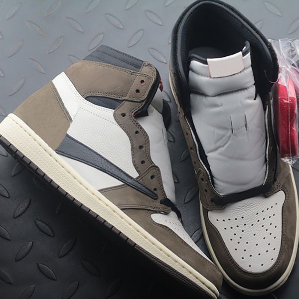 jumpman 1 travis basketball shoes classic 1s high og sp scotts dark brown running shoe sneakers with box
jumpman 1 travis basketball shoes classic 1s high og sp scotts dark brown running shoe sneakers with box