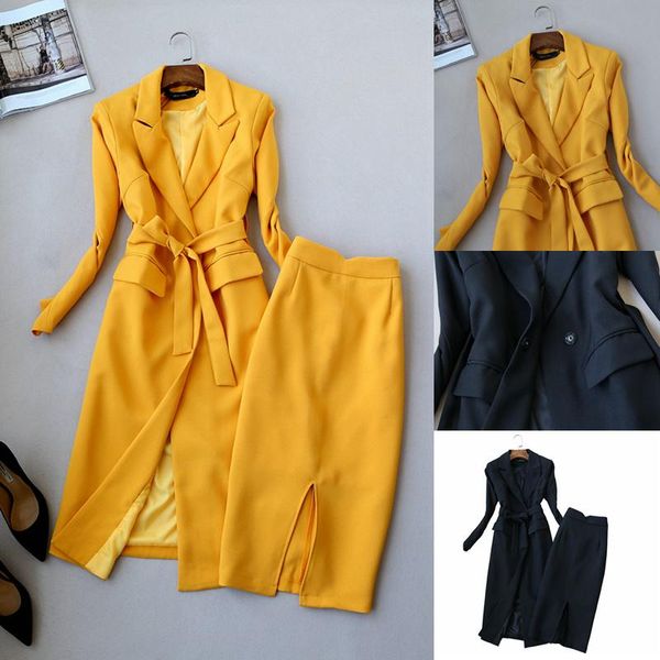 set women's fashion autumn slim long-sleeved long suit female windbreaker + high waist skirt temperament two-piece two piece dress, White
set women's fashion autumn slim long-sleeved long suit female windbreaker + high waist skirt temperament two-piece two piece dress, White