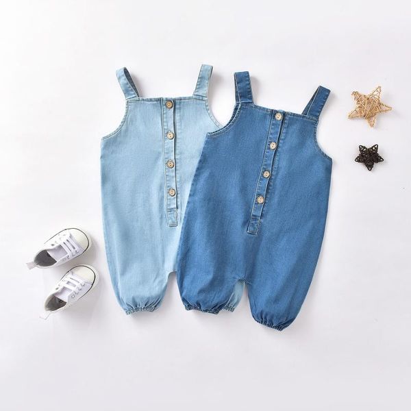 jumpsuits toddler boys girls soft denim rompers autumn infant baby cotton sleeveless jumpsuit kids stripe casual t-shirt, Blue
jumpsuits toddler boys girls soft denim rompers autumn infant baby cotton sleeveless jumpsuit kids stripe casual t-shirt, Blue