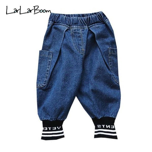 trousers larlarboom jeans for boys solid pocket thread mouth harem pants clothing denim children, Blue
trousers larlarboom jeans for boys solid pocket thread mouth harem pants clothing denim children, Blue