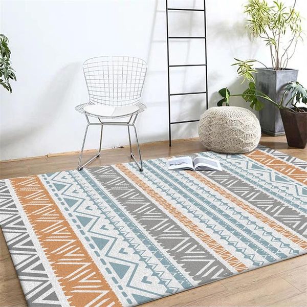 carpets mediterranean ethnic blue and yellow stripes mat in the bedroom living room rugs home door bed side carpet decoration
carpets mediterranean ethnic blue and yellow stripes mat in the bedroom living room rugs home door bed side carpet decoration