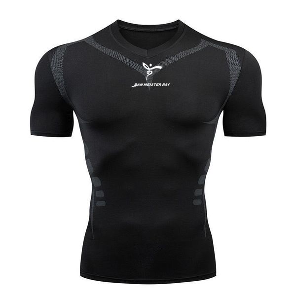 high-quality sports fitness t-shirt men's quick-drying short-sleeved stretch training running shirt m-3xl t-shirts, White;black
high-quality sports fitness t-shirt men's quick-drying short-sleeved stretch training running shirt m-3xl t-shirts, White;black