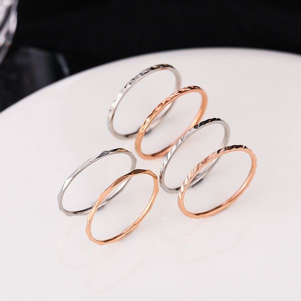 design jewelry new korean version simple titanium female diamond flower stainless steel lovers fashion net red ring, Silver
design jewelry new korean version simple titanium female diamond flower stainless steel lovers fashion net red ring, Silver