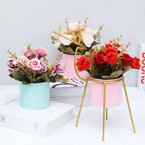 artificial flower wrought iron elk potted plants home living room decoration po props pot ornaments decorative flowers & wreaths
artificial flower wrought iron elk potted plants home living room decoration po props pot ornaments decorative flowers & wreaths