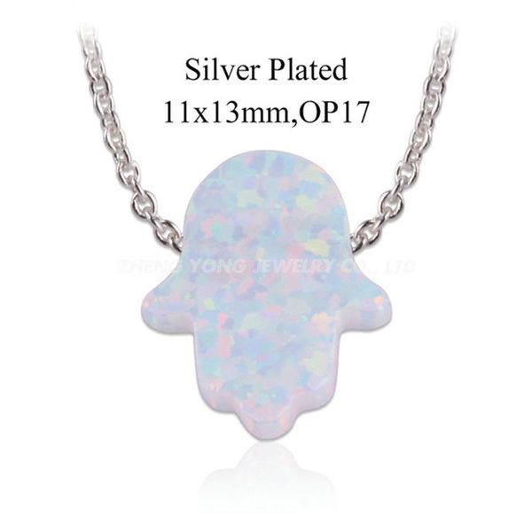 pendant necklaces 11x13mm 925 sterling silver chain opal hamsa necklace, rhodium plated op17 white fatima hand necklace for gift
pendant necklaces 11x13mm 925 sterling silver chain opal hamsa necklace, rhodium plated op17 white fatima hand necklace for gift
