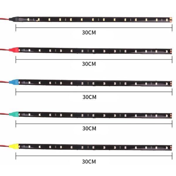 30cm car led strip light decorative ambient lamps 15smd daytime running light waterproof flexible atmosphere light drl 12v white
30cm car led strip light decorative ambient lamps 15smd daytime running light waterproof flexible atmosphere light drl 12v white