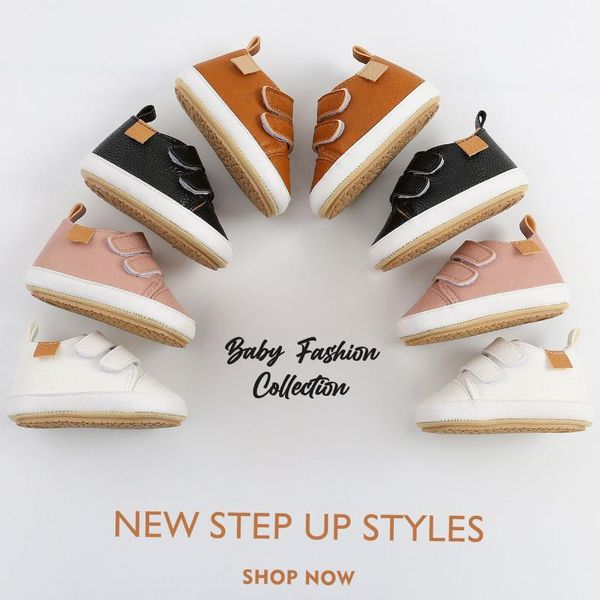 first walkers spring born baby boys shoes girls pre-walker soft sole pram classic sneakers trainers casual pu leather
first walkers spring born baby boys shoes girls pre-walker soft sole pram classic sneakers trainers casual pu leather
