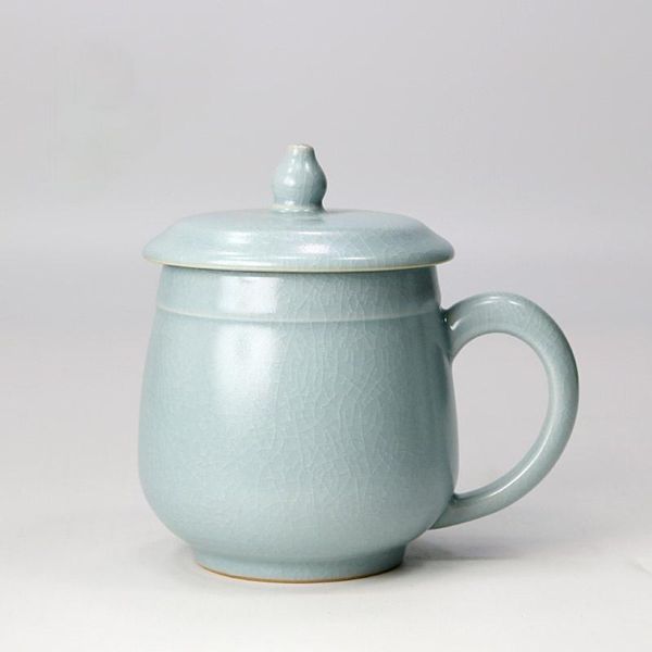 mugs chinese retro high-grade open piece ru porcelain lid coffee cup personal water ceramic 
mugs chinese retro high-grade open piece ru porcelain lid coffee cup personal water ceramic