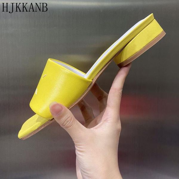 arrival candy color flat slippers women real leather comfortable holiday slidels square toe beach shoes summer dress sandals, Black
arrival candy color flat slippers women real leather comfortable holiday slidels square toe beach shoes summer dress sandals, Black