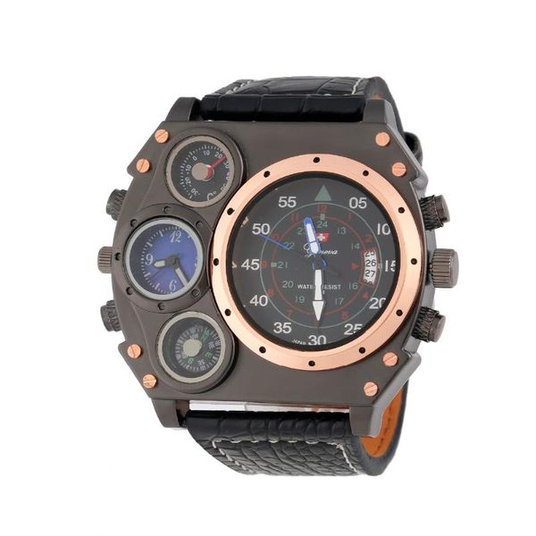 wristwatches large dial brand dual time display business watches for men sport quartz military watch man gift relogio masculino zegarek mesk, Slivery;brown
wristwatches large dial brand dual time display business watches for men sport quartz military watch man gift relogio masculino zegarek mesk, Slivery;brown