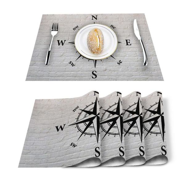 table runner compass pattern white brick wall kitchen placemat for dining non-slip and heat-insulating mat decoration
table runner compass pattern white brick wall kitchen placemat for dining non-slip and heat-insulating mat decoration