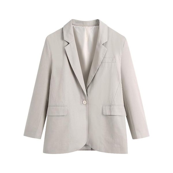 women's suits & blazers jc·kilig 2021 summer loose suit coat b1545, White;black
women's suits & blazers jc·kilig 2021 summer loose suit coat b1545, White;black