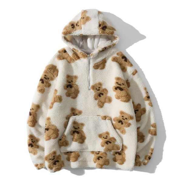 men's jackets fleece hooded sweatshirts streetwear hip hop bear print half zipper pullover hoodies harajuku casual coats outwear xw80, Black;brown
men's jackets fleece hooded sweatshirts streetwear hip hop bear print half zipper pullover hoodies harajuku casual coats outwear xw80, Black;brown