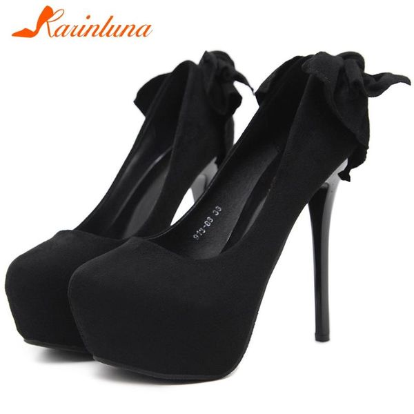 dress shoes karin office lady handmade classic pumps solid platform butterfly knot party casual women spring, Black
dress shoes karin office lady handmade classic pumps solid platform butterfly knot party casual women spring, Black