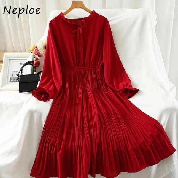 neploe chic fungus patchwork drawstring pleated dress autumn high waist vestidos korean solid color long sleeve dresses women 210423, Black;gray
neploe chic fungus patchwork drawstring pleated dress autumn high waist vestidos korean solid color long sleeve dresses women 210423, Black;gray