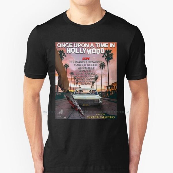 men's t-shirts once upon a time in hollywood t shirt 100% pure cotton tarantino leonardo dicaprio, White;black
men's t-shirts once upon a time in hollywood t shirt 100% pure cotton tarantino leonardo dicaprio, White;black