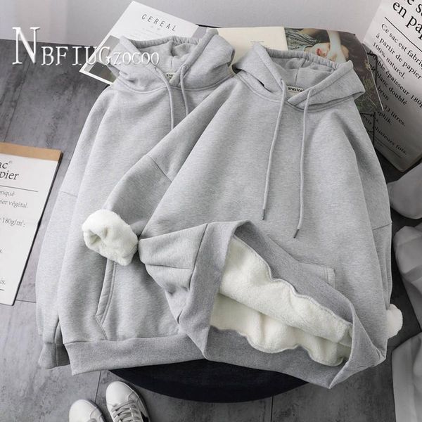 women's hoodies & sweatshirts 2021 korean plus size lining with fluff women hooded winter warm female, Black
women's hoodies & sweatshirts 2021 korean plus size lining with fluff women hooded winter warm female, Black