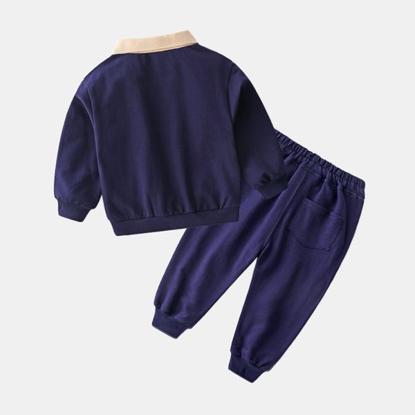 2021 autumn spring 2 3 4 6 8 10 years cotton comfortable color patchwork sweatshirt+pants sports casual set for kids baby boys, Blue
2021 autumn spring 2 3 4 6 8 10 years cotton comfortable color patchwork sweatshirt+pants sports casual set for kids baby boys, Blue