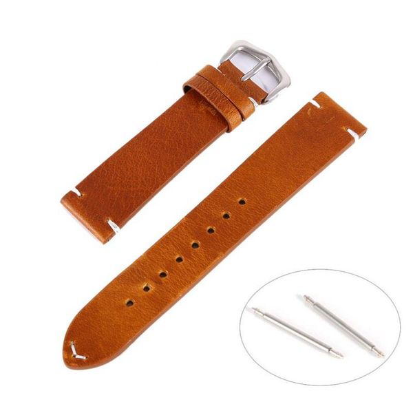 watch bands 18 20 22mm man women handmade leather brown black wrist band strap belt watchbands accessories*, Black;brown
watch bands 18 20 22mm man women handmade leather brown black wrist band strap belt watchbands accessories*, Black;brown