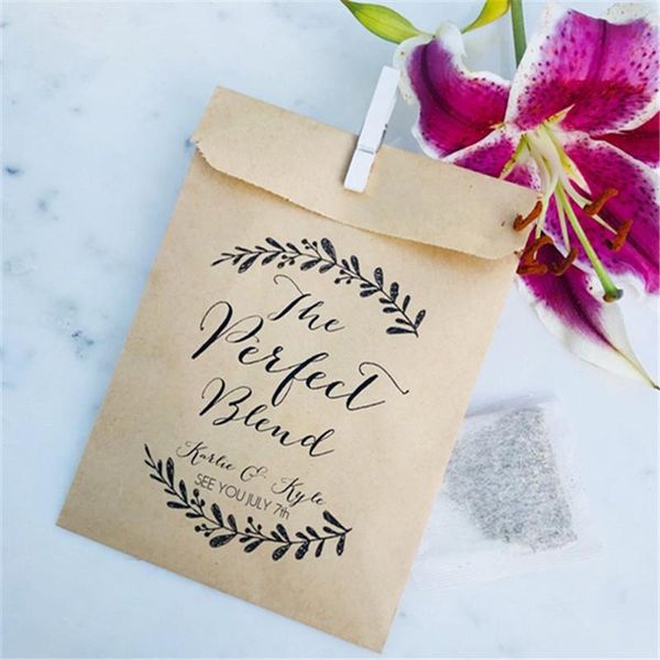 gift wrap custom wedding favor bags-the perfect blend - personalized coffee or honey & tea bags-printed on kraft brown paper bags
gift wrap custom wedding favor bags-the perfect blend - personalized coffee or honey & tea bags-printed on kraft brown paper bags
