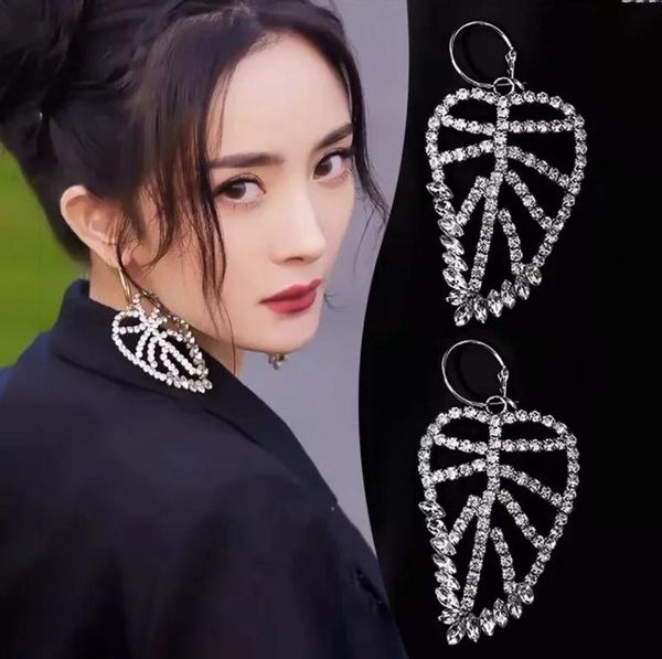 dangle & chandelier exaggerated hollow flashing diamond earrings ladies accessories for women jewelry, Silver
dangle & chandelier exaggerated hollow flashing diamond earrings ladies accessories for women jewelry, Silver