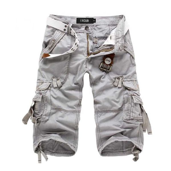 summer cargo shorts men plus size casual workout army multi-pockets calf-length short pants homme men's, White;black
summer cargo shorts men plus size casual workout army multi-pockets calf-length short pants homme men's, White;black