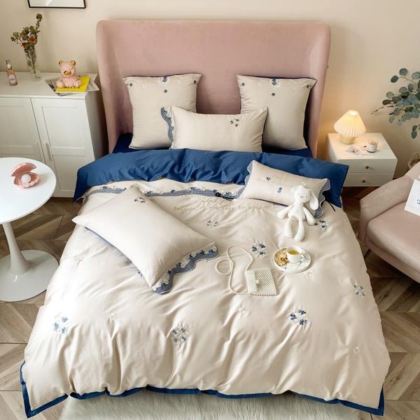 bedding sets white 100% cotton leaf embroidery set el bed sheet flat king size duvet cover pillowcase
bedding sets white 100% cotton leaf embroidery set el bed sheet flat king size duvet cover pillowcase