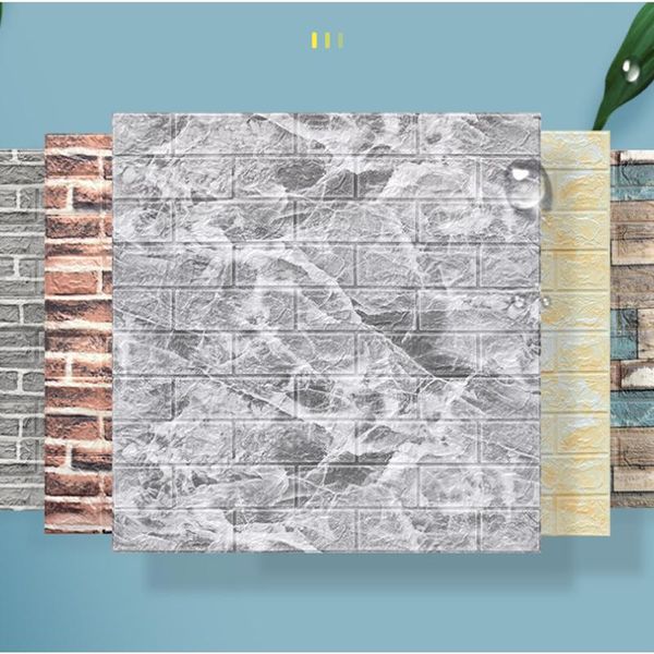 1/5 tv background brick wall stickers waterproof and anti-collision foam wallpaper self-adhesive
1/5 tv background brick wall stickers waterproof and anti-collision foam wallpaper self-adhesive