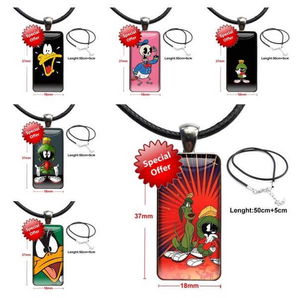 pendant necklaces vintage jewelry steel color glass cabochon choker long rectangle necklace lovely daffy duck online for girls gifts, Silver
pendant necklaces vintage jewelry steel color glass cabochon choker long rectangle necklace lovely daffy duck online for girls gifts, Silver