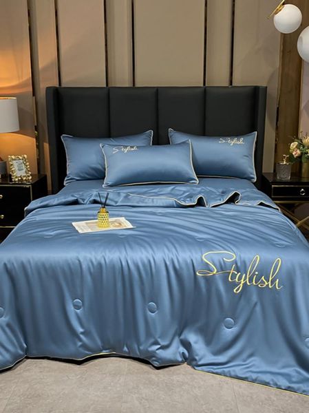 ice silk summer quilt tencel airable cover washed blanket four-piece set comforters & sets
ice silk summer quilt tencel airable cover washed blanket four-piece set comforters & sets