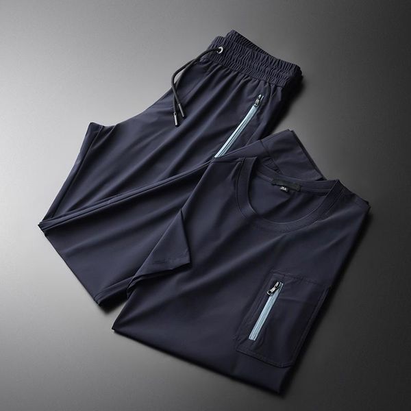 men's tracksuits sets summer mens (t-shirt+pants) luxury round collar solid color t-shirts plus size 4xl slim fit casual sport man pant, Gray
men's tracksuits sets summer mens (t-shirt+pants) luxury round collar solid color t-shirts plus size 4xl slim fit casual sport man pant, Gray