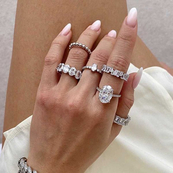 cluster rings fashion shine diy band ring sets 925 sterling silver diamond engagement wedding finger for women fine jewelry wholesale, Golden;silver
cluster rings fashion shine diy band ring sets 925 sterling silver diamond engagement wedding finger for women fine jewelry wholesale, Golden;silver