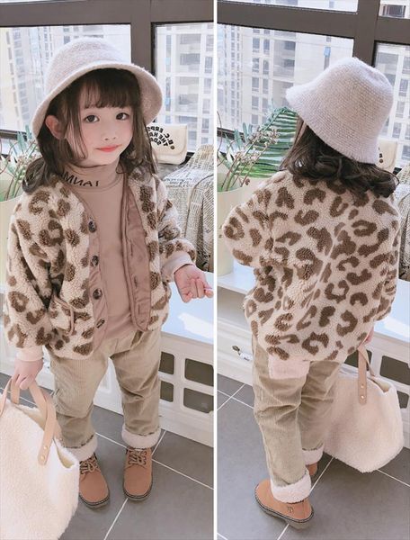 2 6 years winter girls leopad print coat baby kids children thick warm fleece jacket outerwear clothes, Blue;gray
2 6 years winter girls leopad print coat baby kids children thick warm fleece jacket outerwear clothes, Blue;gray