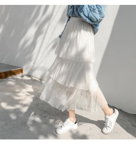 skirts hstar 2021 cake skirt spring women lady high waist a-line pleated long female solid chiffon casual, Black
skirts hstar 2021 cake skirt spring women lady high waist a-line pleated long female solid chiffon casual, Black