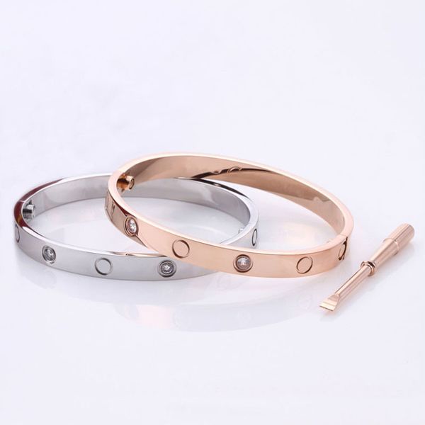 wholesale stone bangle stainless steel love bracelets silver rose gold for women men screw screwdriver bracelet couple jewelry woman with ba, Black
wholesale stone bangle stainless steel love bracelets silver rose gold for women men screw screwdriver bracelet couple jewelry woman with ba, Black