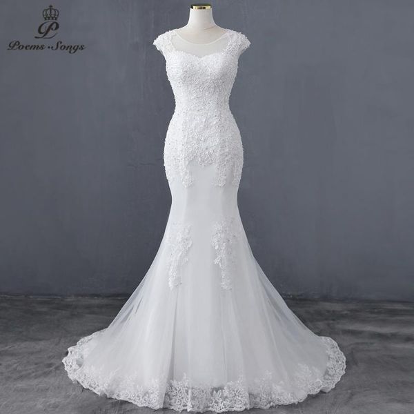 other wedding dresses elegant sleeveless mermaid dress gowns marriage bride vestidos de novia robe mariee, White
other wedding dresses elegant sleeveless mermaid dress gowns marriage bride vestidos de novia robe mariee, White
