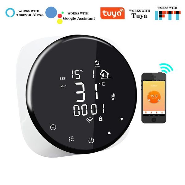 smart home control wifi thermostat ac90-240v 16a electric floor heating temperature controller remote programmable
smart home control wifi thermostat ac90-240v 16a electric floor heating temperature controller remote programmable