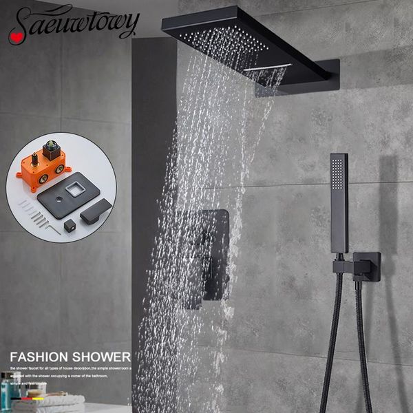 wall mounted waterfall rain shower faucet set column brass mixer valve tap bathroom conceal sets
wall mounted waterfall rain shower faucet set column brass mixer valve tap bathroom conceal sets