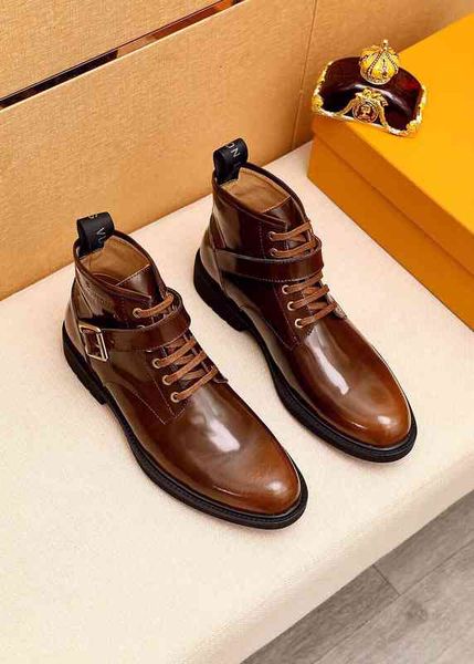 designer mens ankle boots male fashion famous party wedding dress shoes brand lace up genuine leather martin size 38-44, Black
designer mens ankle boots male fashion famous party wedding dress shoes brand lace up genuine leather martin size 38-44, Black