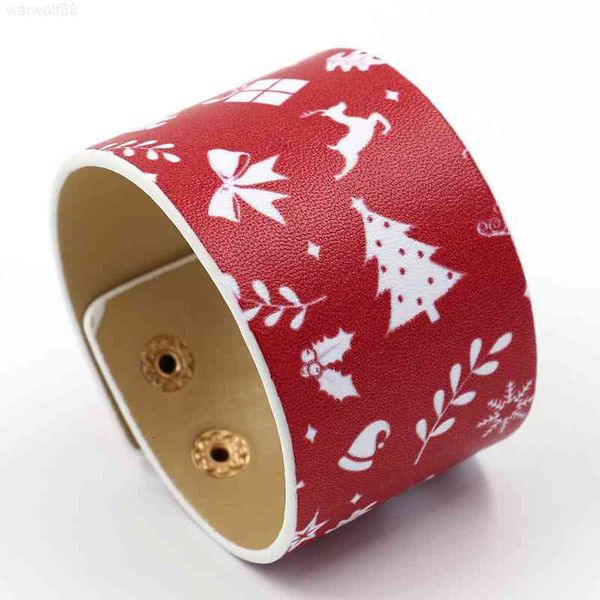 luxury selling printed christmas pattern fashion environmental protection pu wide leather women's hand designer jewelrymen bracelets, Golden;silver
luxury selling printed christmas pattern fashion environmental protection pu wide leather women's hand designer jewelrymen bracelets, Golden;silver