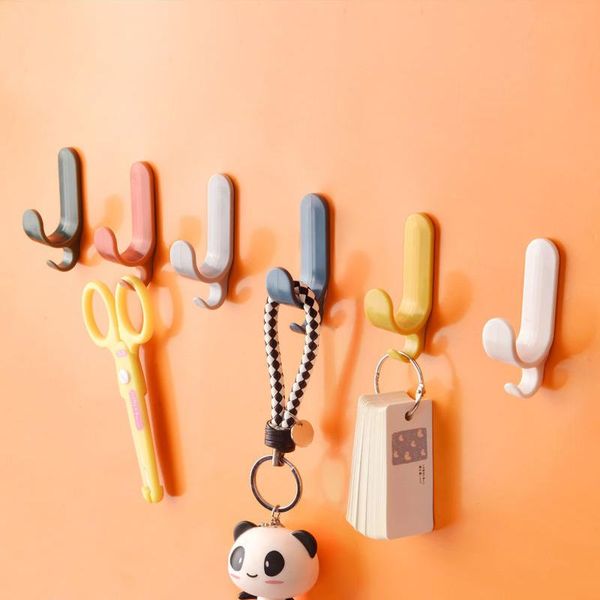 hooks & rails 4/6pcs wall hanging hook nail-clothes key placement classification decor hanger kitchen storage
hooks & rails 4/6pcs wall hanging hook nail-clothes key placement classification decor hanger kitchen storage