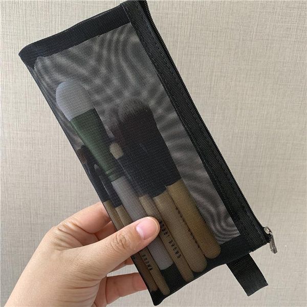 cosmetic bags & cases mesh bag with zipper portable makeup women pouch neceser mujer toiletry travel organizer
cosmetic bags & cases mesh bag with zipper portable makeup women pouch neceser mujer toiletry travel organizer