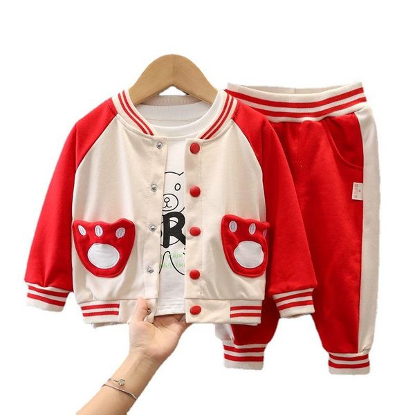 clothing sets autumn baby girls clothes suit toddler casual children boys fashion jacket t-shirt pants 3pcs/sets kids sportswear, White
clothing sets autumn baby girls clothes suit toddler casual children boys fashion jacket t-shirt pants 3pcs/sets kids sportswear, White