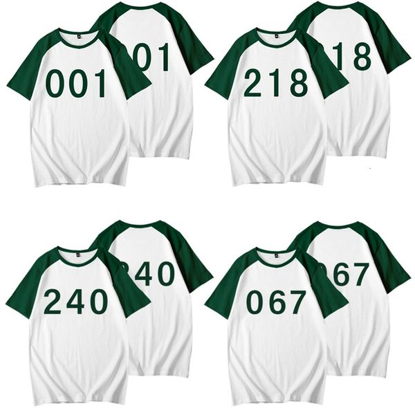 squid game park hae soo 218 li zhengjae 456 same t shirt men summer casual t-shirt summer streetwear fashion tshirt male
squid game park hae soo 218 li zhengjae 456 same t shirt men summer casual t-shirt summer streetwear fashion tshirt male