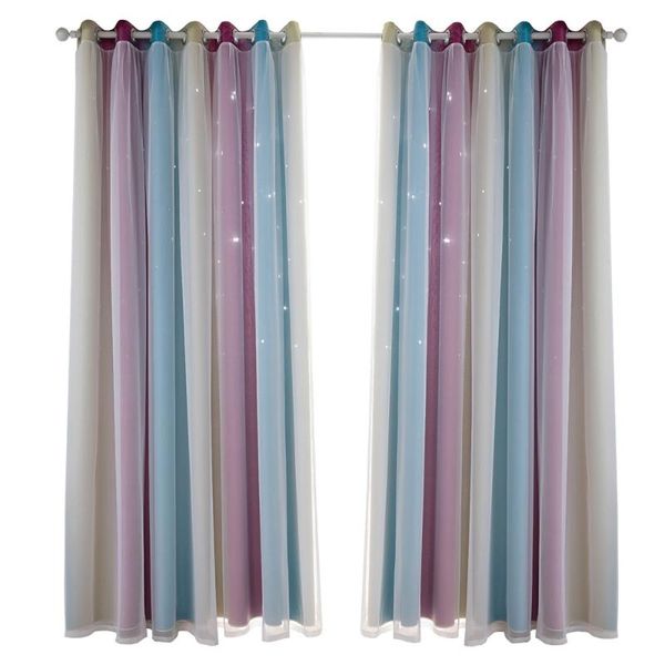 curtain & drapes colorful double layer window cloth double-layer shading one pieces room bedroom shiny stars curtains blackout
curtain & drapes colorful double layer window cloth double-layer shading one pieces room bedroom shiny stars curtains blackout