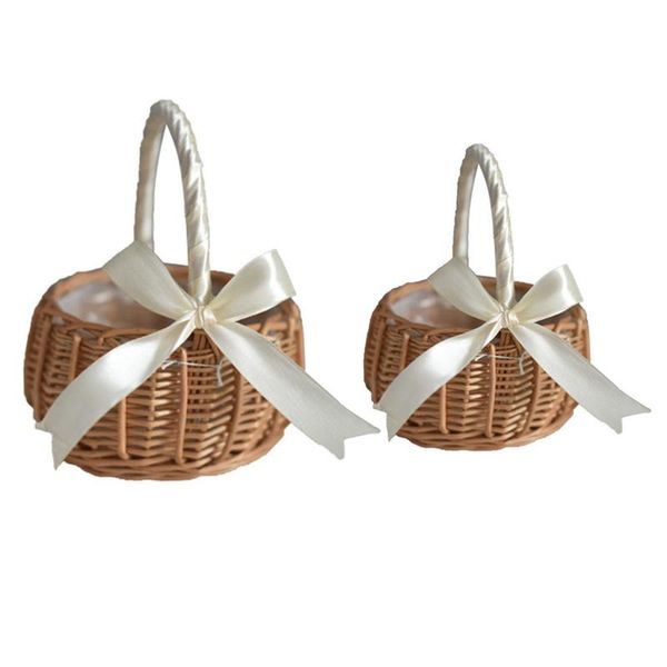 other garden supplies 2 pcs woven flower basket rattan storage girl hand handmade with bow, l & s
other garden supplies 2 pcs woven flower basket rattan storage girl hand handmade with bow, l & s
