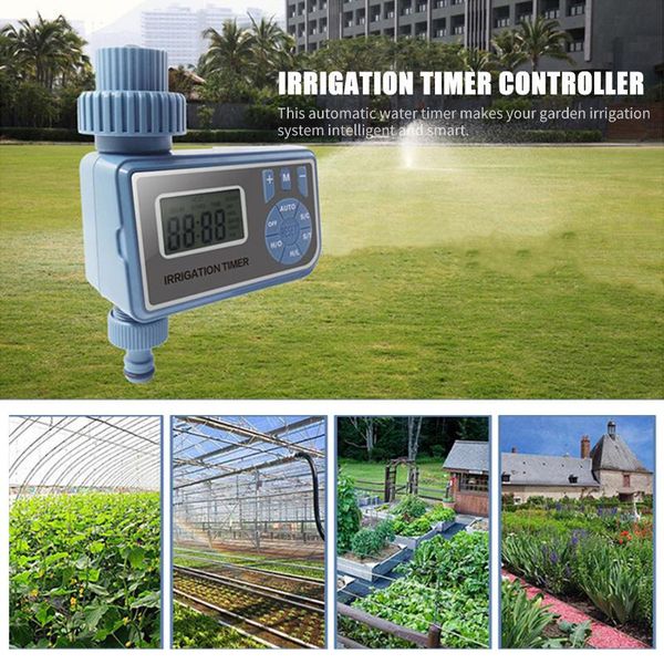 irrigation water timer controller garden programmable automatic watering waterproof faucet to hose with lcd display equipments
irrigation water timer controller garden programmable automatic watering waterproof faucet to hose with lcd display equipments