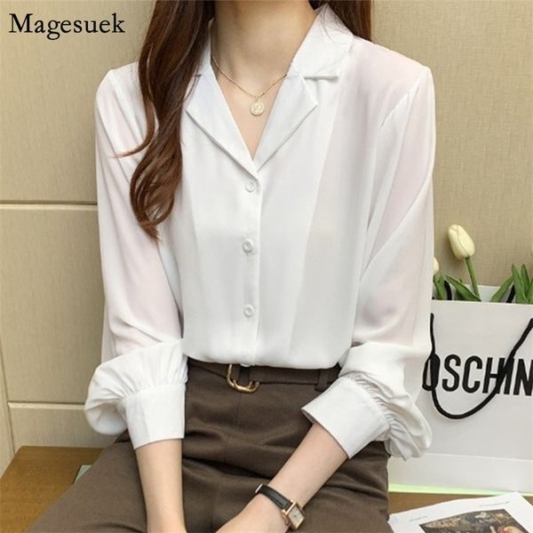 fashion white chiffon blouse women korean loose notched button up shirt office elegant womens and blouses 11970 210512
fashion white chiffon blouse women korean loose notched button up shirt office elegant womens and blouses 11970 210512