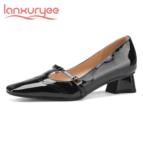dress shoes lanxuryee patent leather square toe med heels mary janes three colors korean street beauty lady dating charming women pumps l02, Black
dress shoes lanxuryee patent leather square toe med heels mary janes three colors korean street beauty lady dating charming women pumps l02, Black